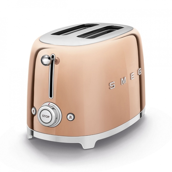 Smeg Rose Gold limited edition 2 slice toaster NWT - Picture 2 of 16